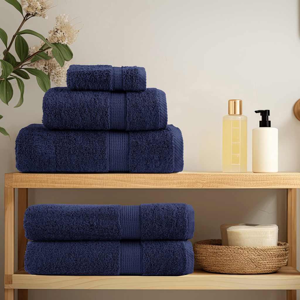 Toallas de mano premium SOLUND, 2 uds, color marrón, 30 x 30 cm, 600 g/m²