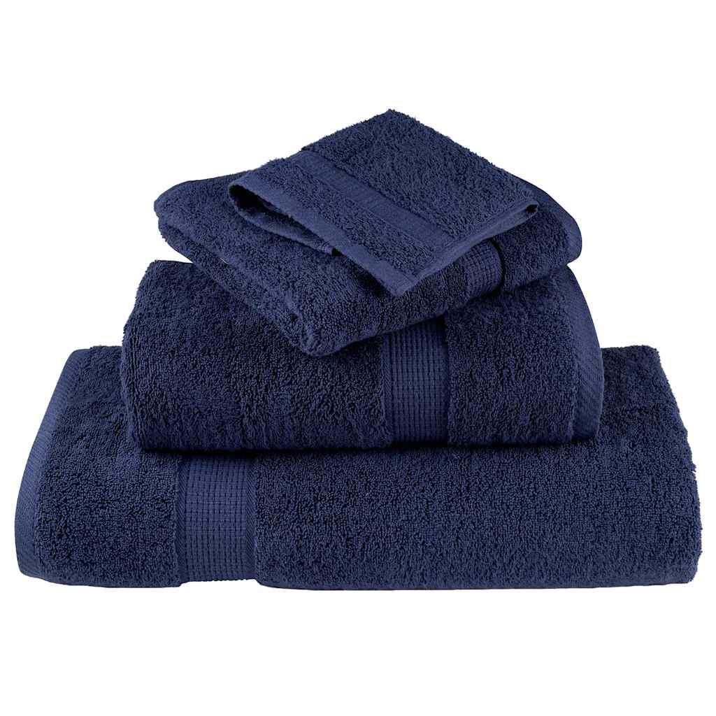 Toallas de mano premium SOLUND, 2 uds, color marrón, 30 x 30 cm, 600 g/m²