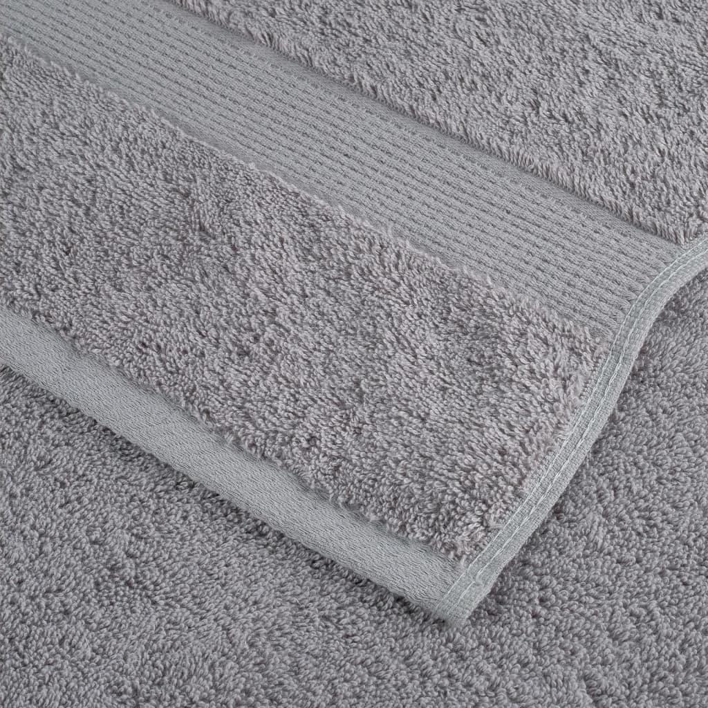Toallas de mano premium SOLUND, 2 uds, color marrón, 30 x 30 cm, 600 g/m²