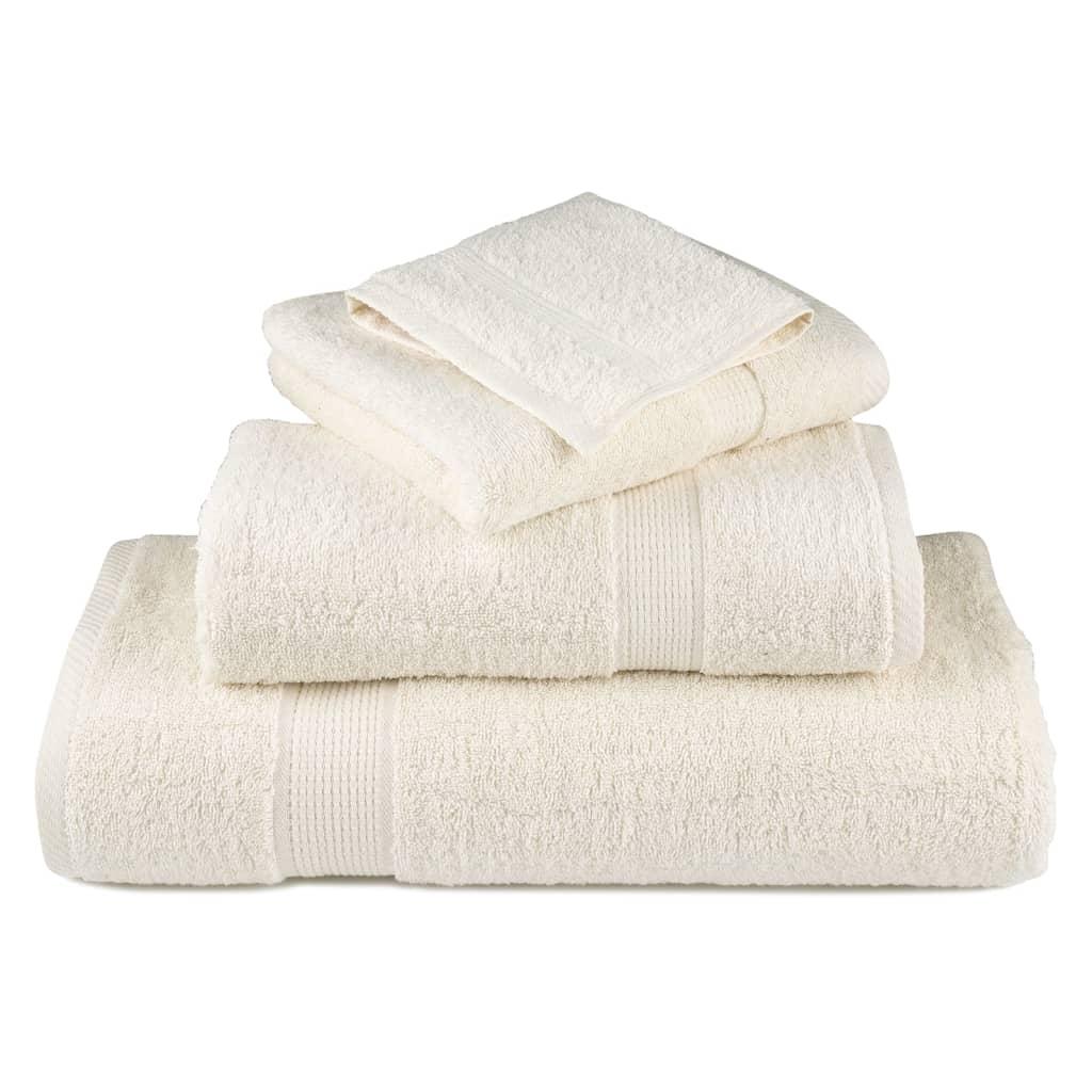 Toallas de mano premium SOLUND, 2 uds, gris, 30 x 30 cm, 600 g/m²
