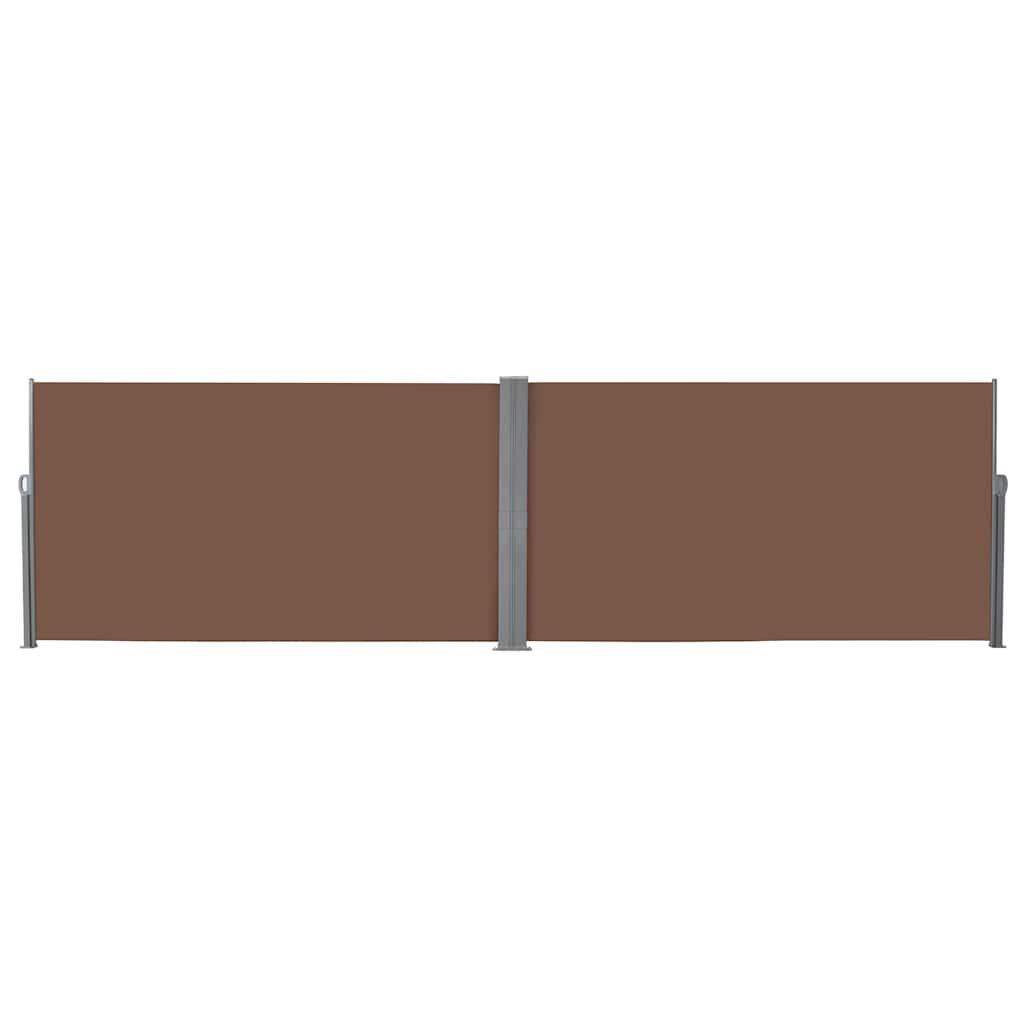 Toldo lateral retráctil gris antracita 160x600 cm