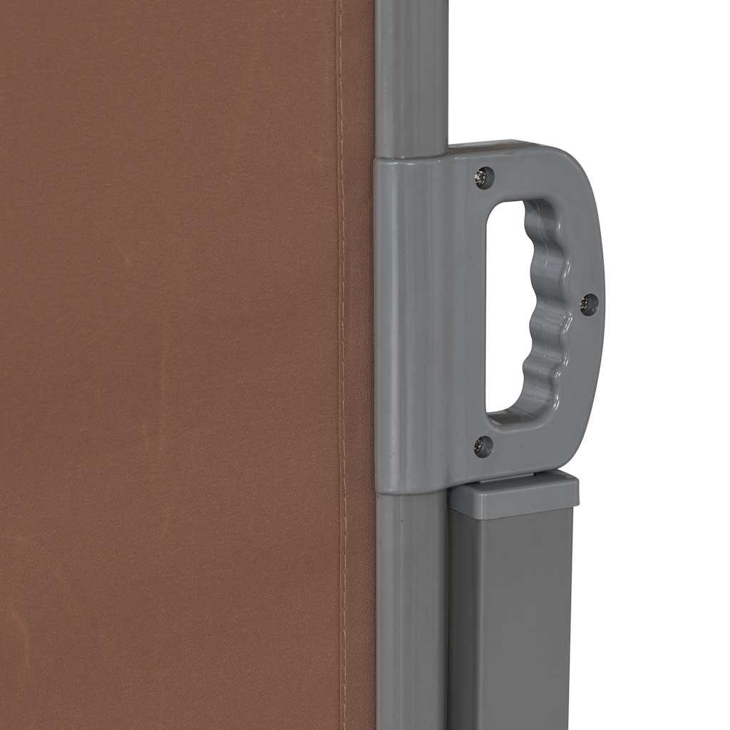 Toldo lateral retráctil gris antracita 160x600 cm