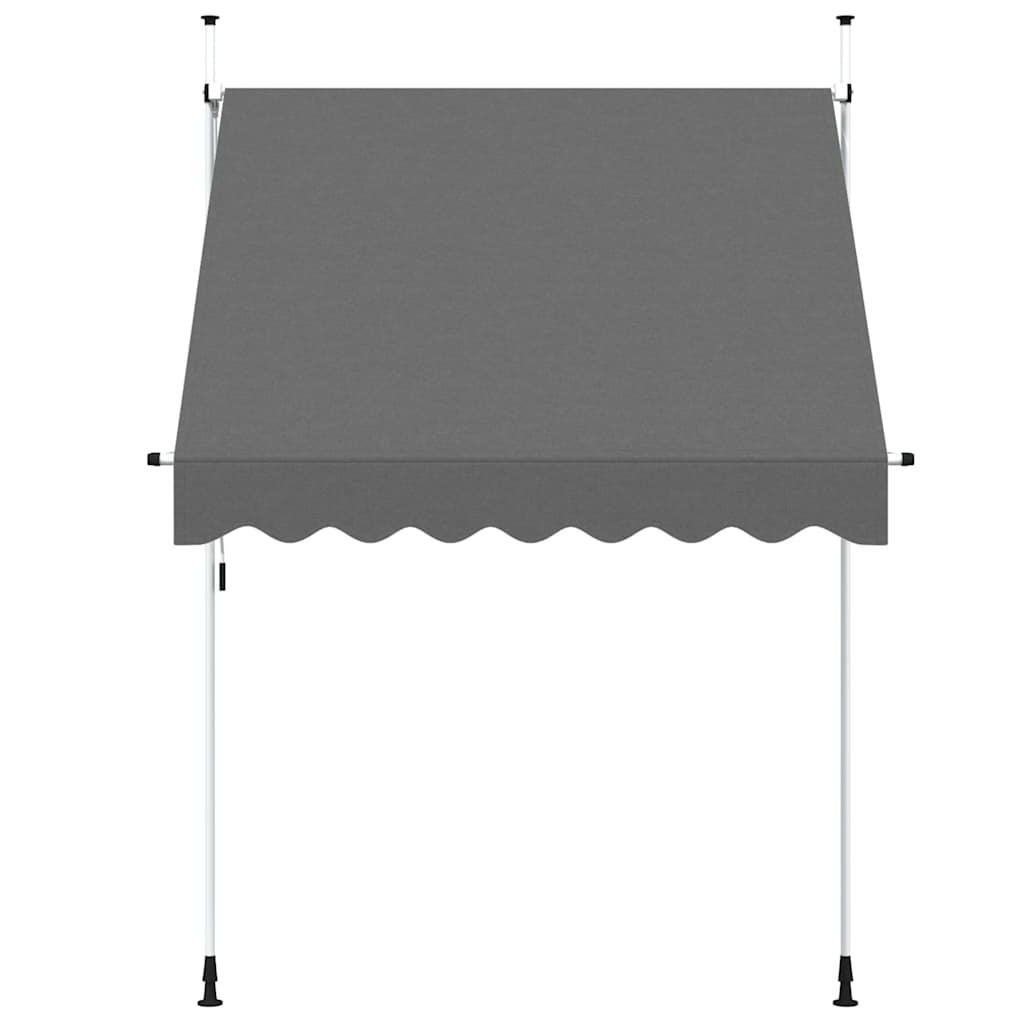 Toldo retráctil de operación manual