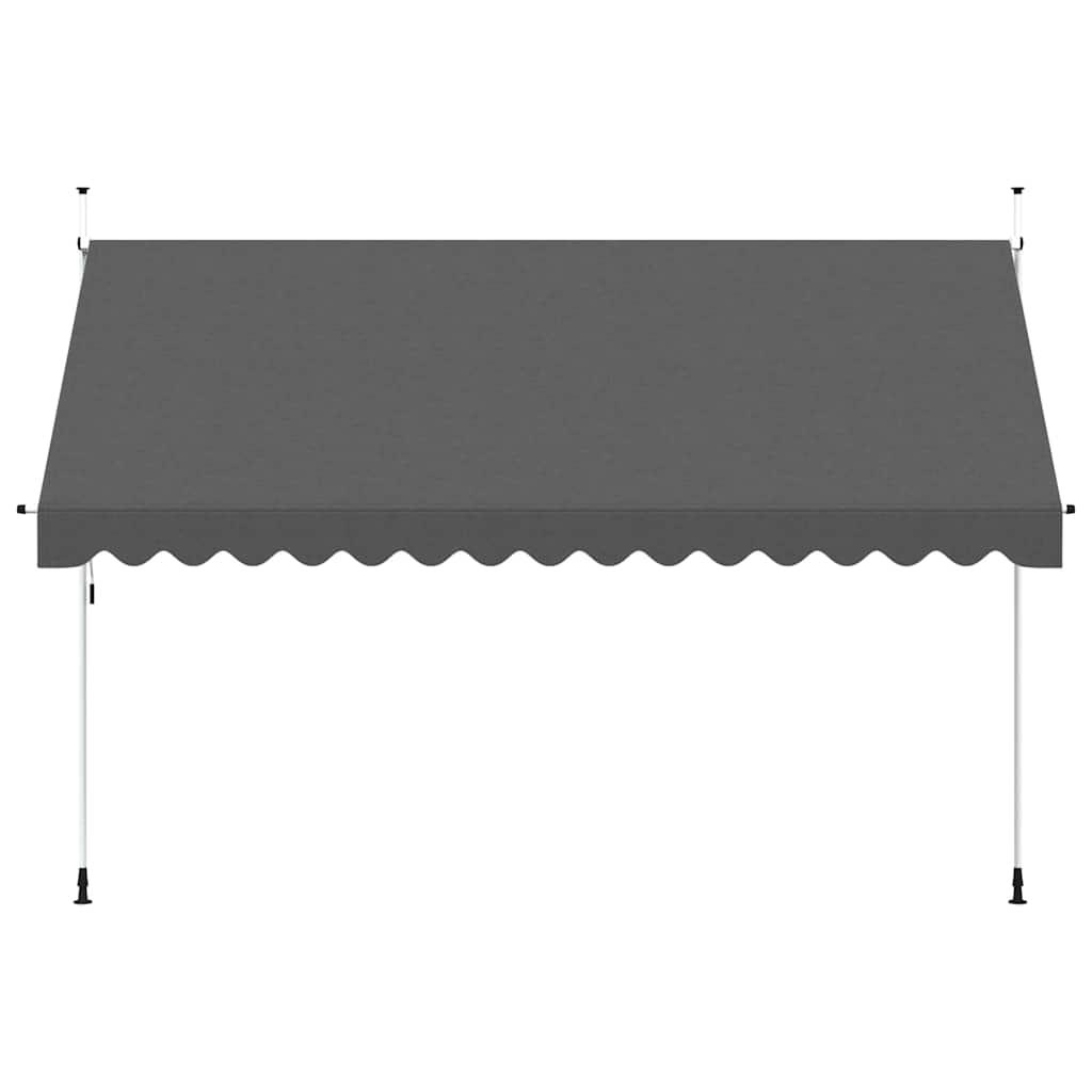 Toldo retráctil de operación manual