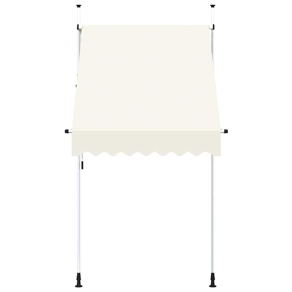 Toldo retráctil de operación manual