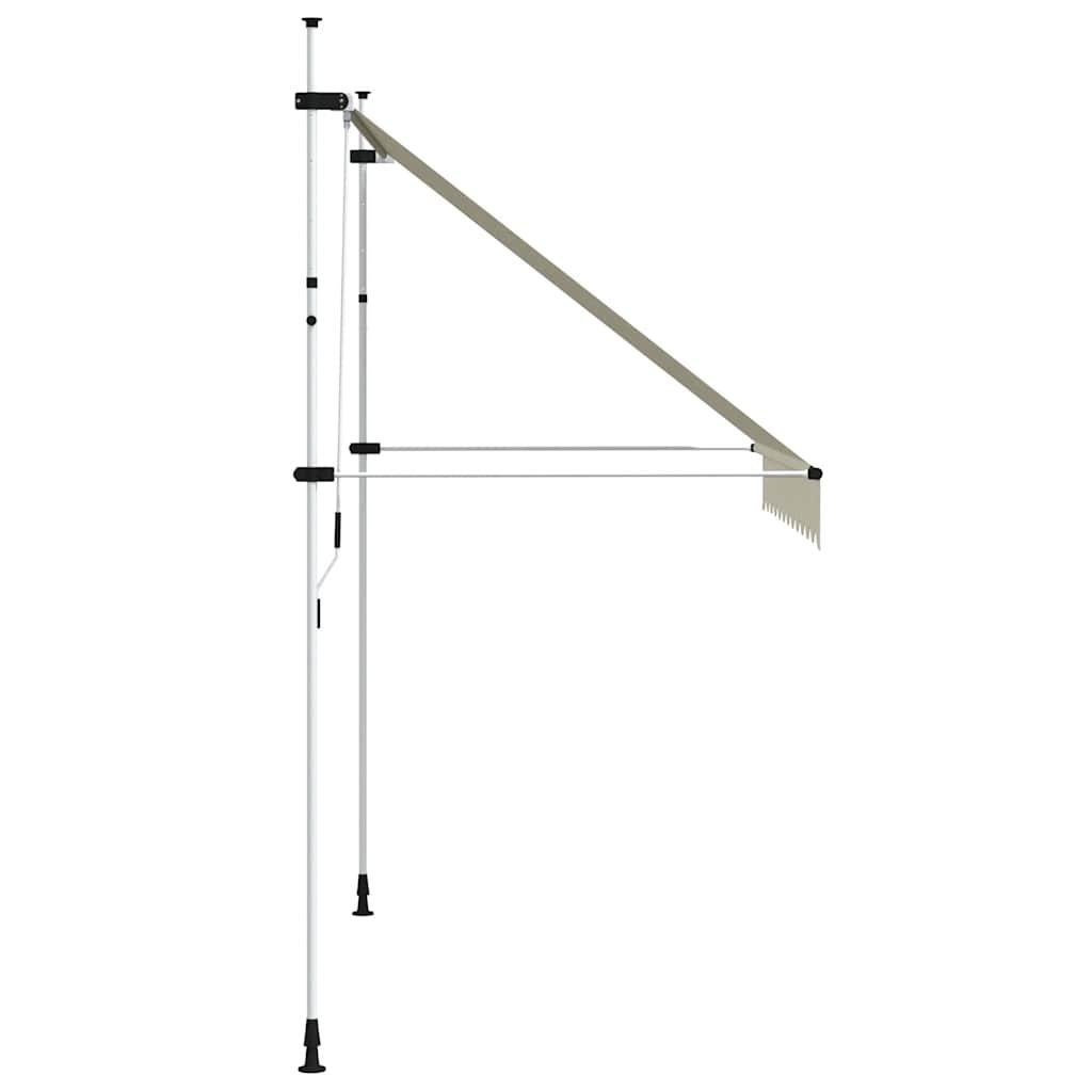 Toldo retráctil de operación manual