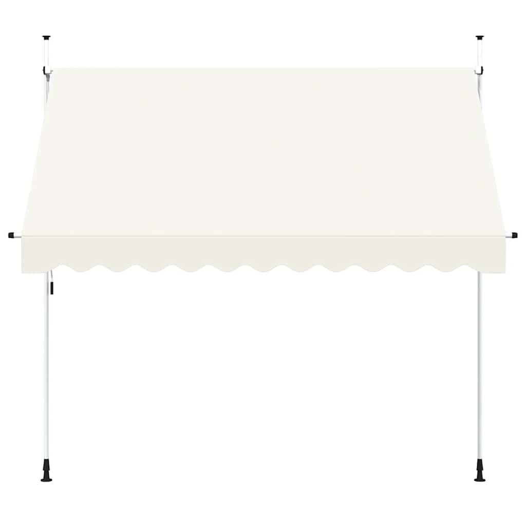Toldo retráctil de operación manual
