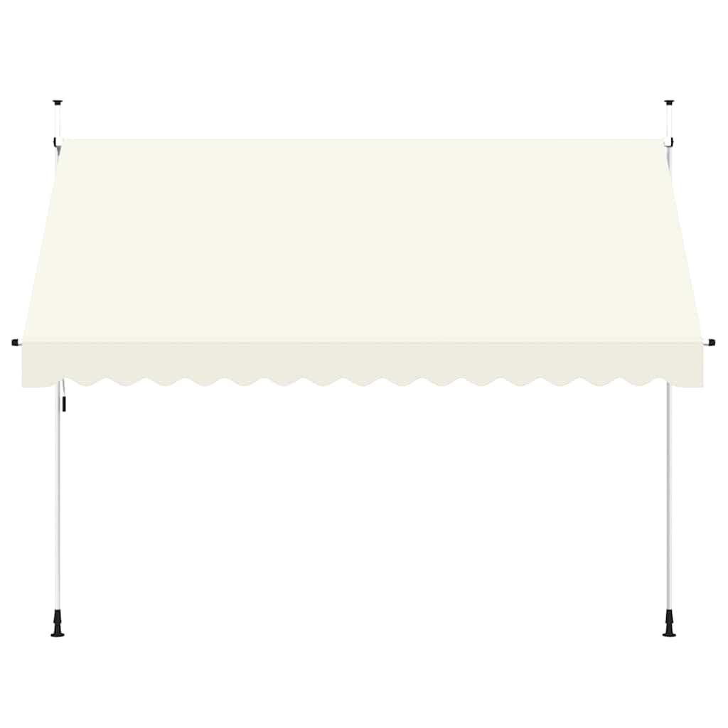 Toldo retráctil de operación manual