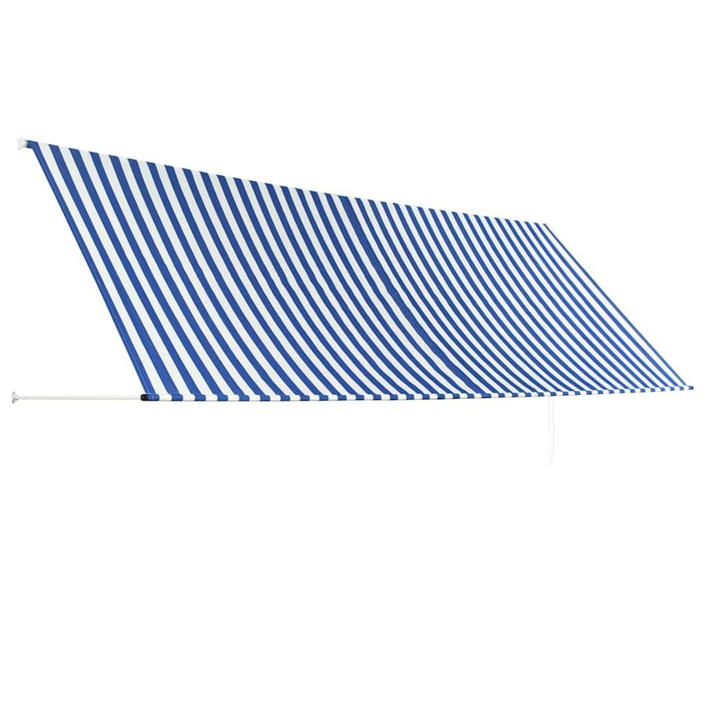 Toldo retráctil Amarillo y Naranja 300 x 250 x 165 cm