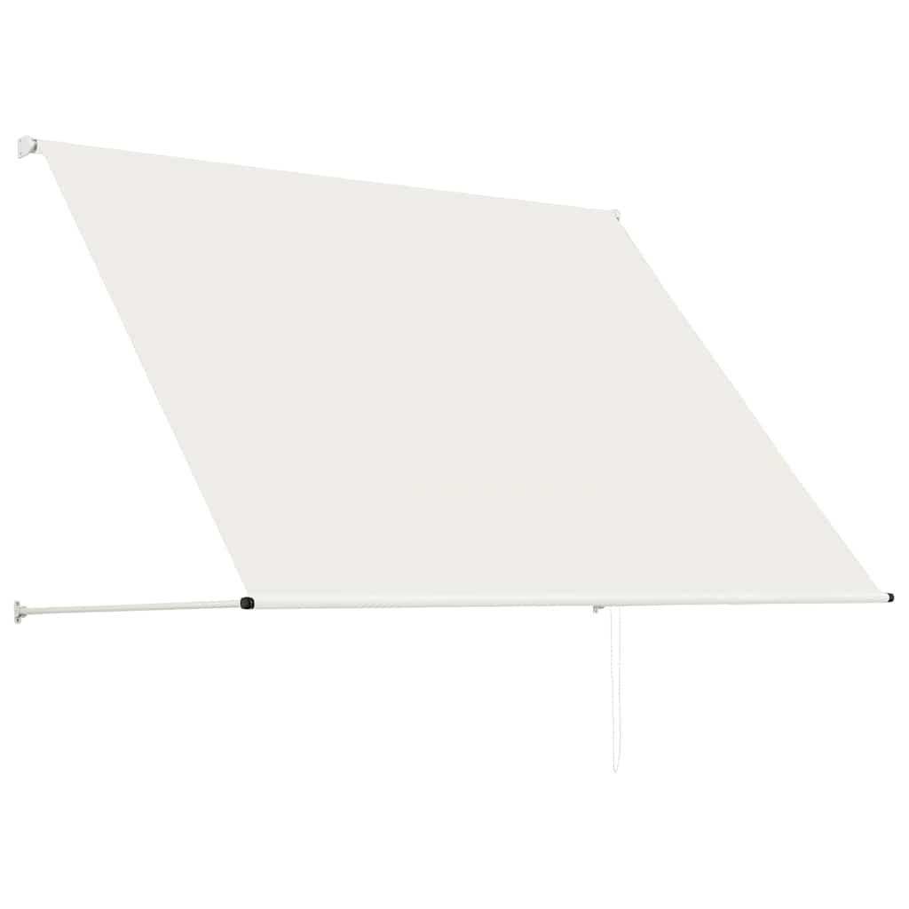 Toldo retráctil Amarillo y Naranja 300 x 250 x 165 cm