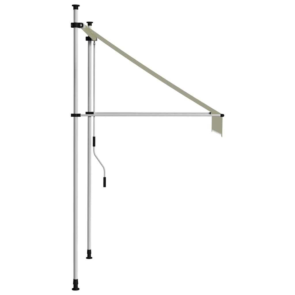 Toldo retráctil de operación manual