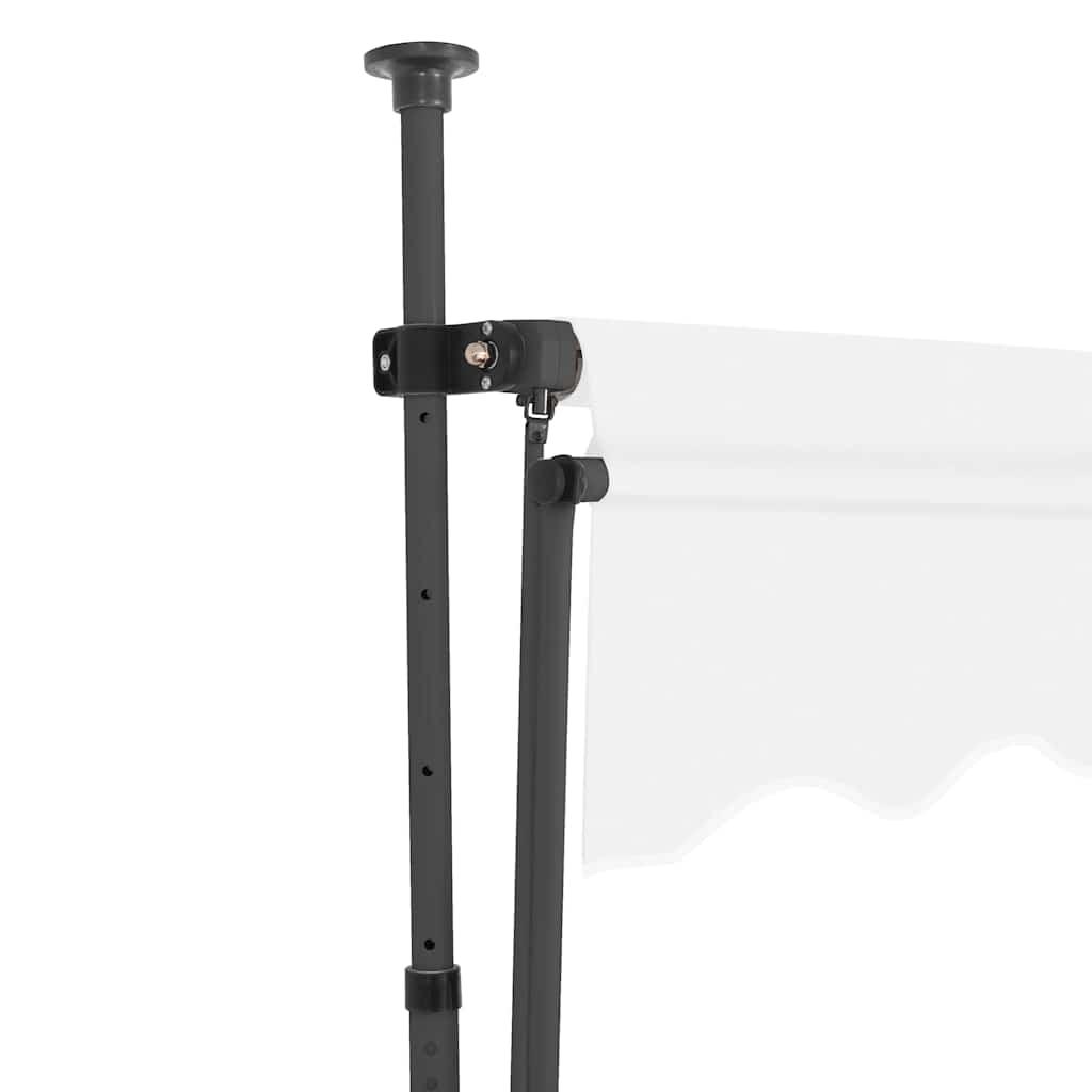 Toldo manual retráctil con LED