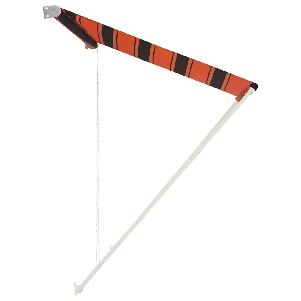 Toldo retráctil Amarillo y Naranja 300 x 250 x 165 cm