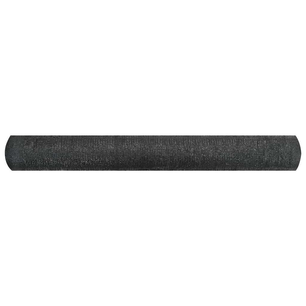 Red de privacidad HDPE gris antracita y blanco 1x10 m 150 g/m²