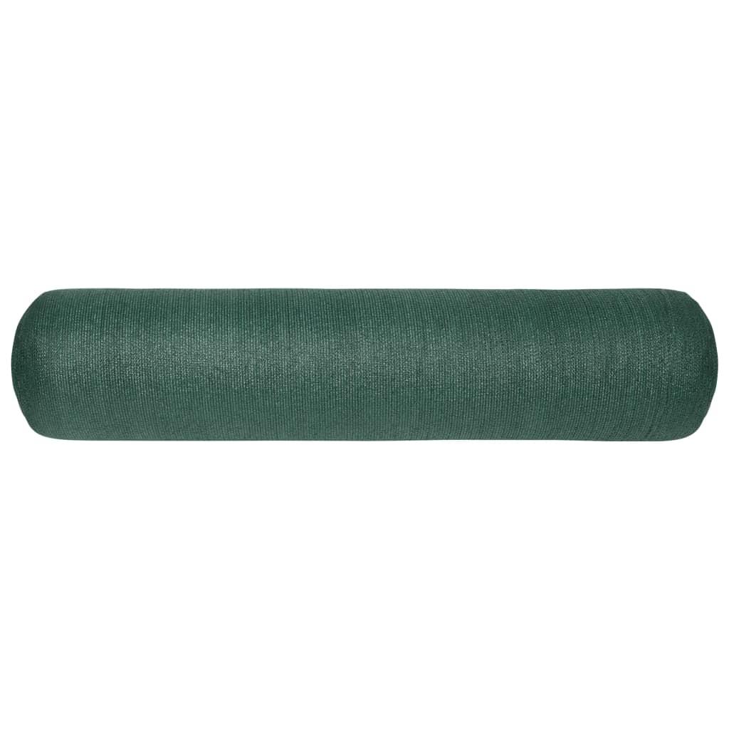 Red de privacidad HDPE gris antracita y blanco 1x10 m 150 g/m²