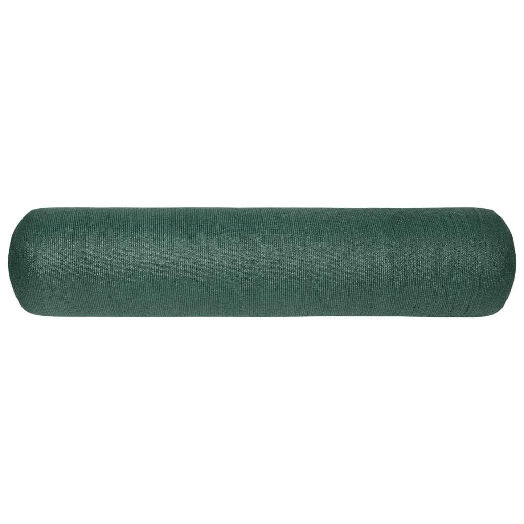 Red de privacidad HDPE gris antracita y blanco 1x10 m 150 g/m²