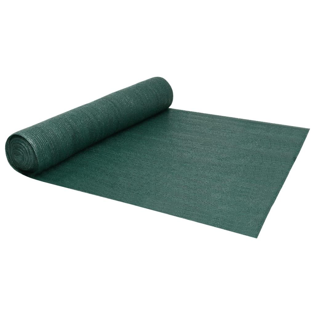 Red de privacidad HDPE gris antracita y blanco 1x10 m 150 g/m²