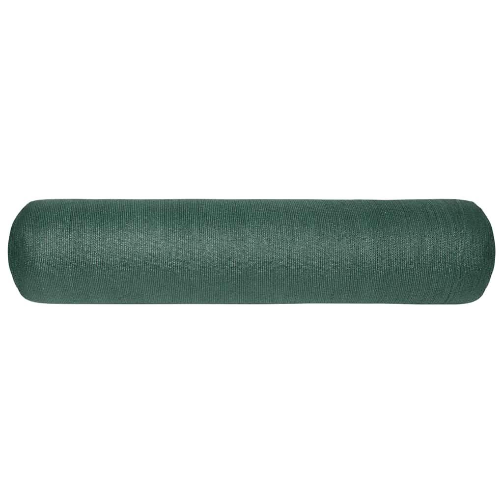 Red de privacidad HDPE gris antracita y blanco 1x10 m 150 g/m²
