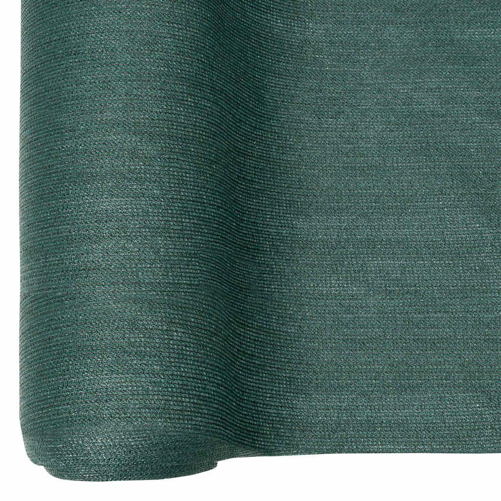 Red de privacidad HDPE gris antracita y blanco 1x10 m 150 g/m²