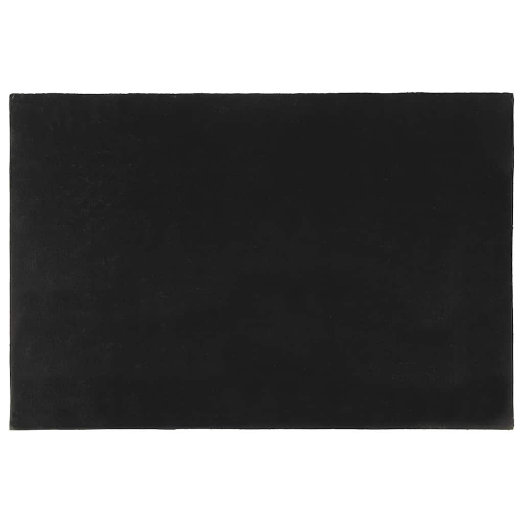 Felpudo de fibra de coco gris oscuro 100x300 cm