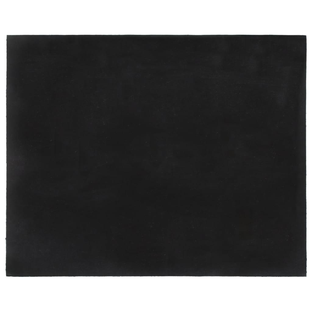 Felpudo de fibra de coco gris oscuro 100x300 cm