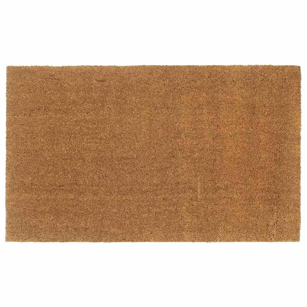 Felpudo de fibra de coco gris oscuro 100x300 cm