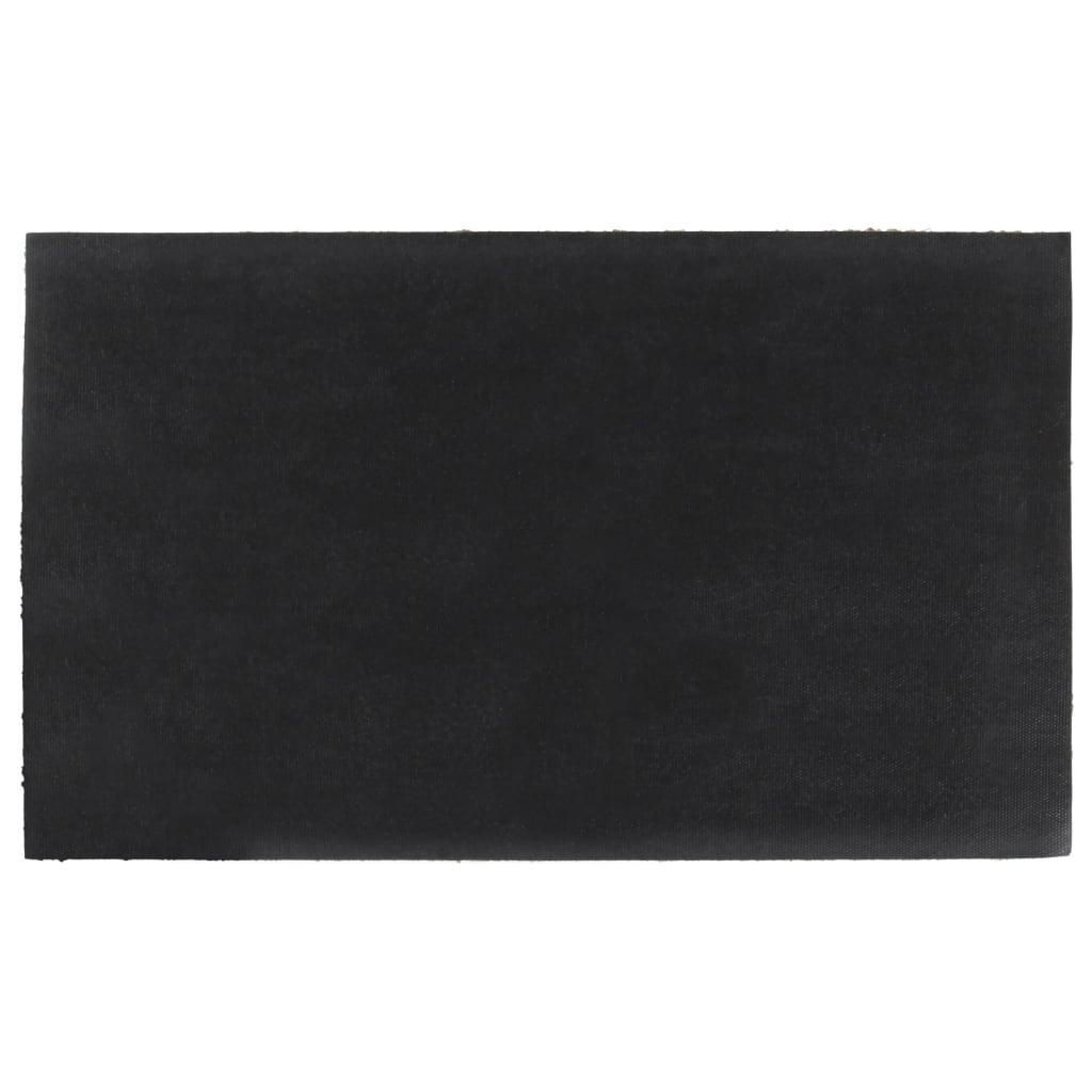 Felpudo de fibra de coco copetuda 45x75 cm