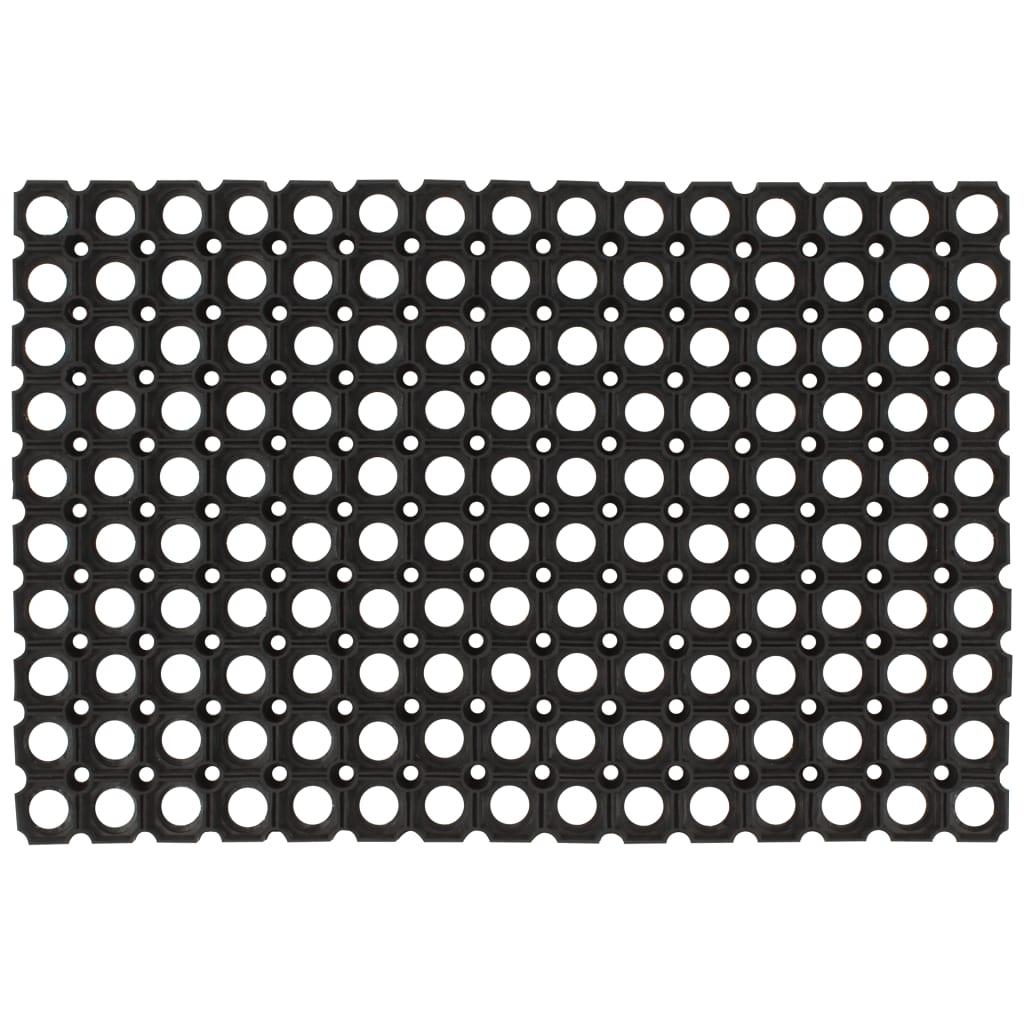 Felpudo rectangular de goma
