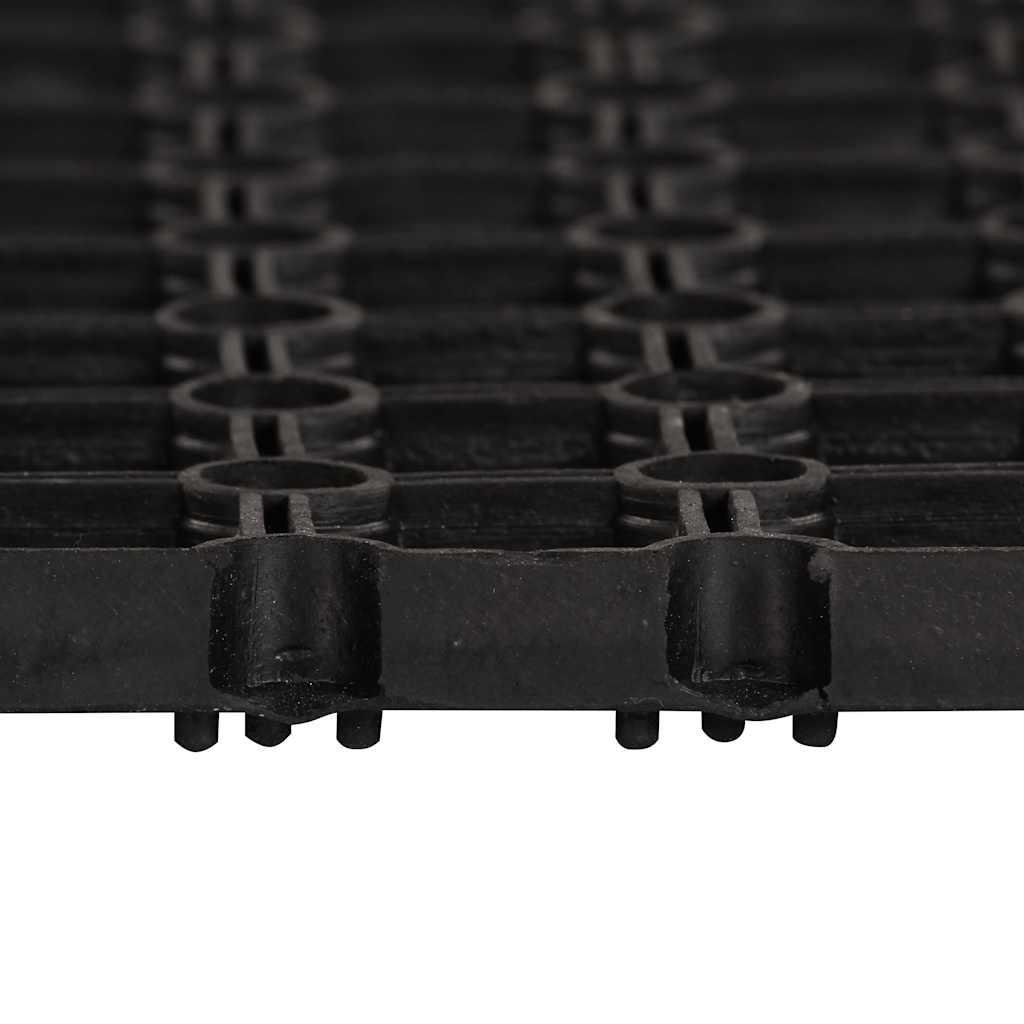 Felpudo rectangular de goma