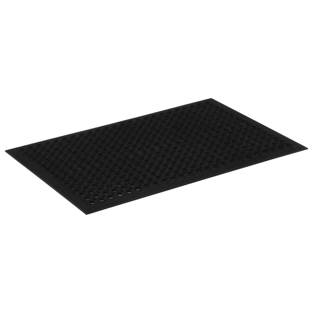Felpudo rectangular de goma