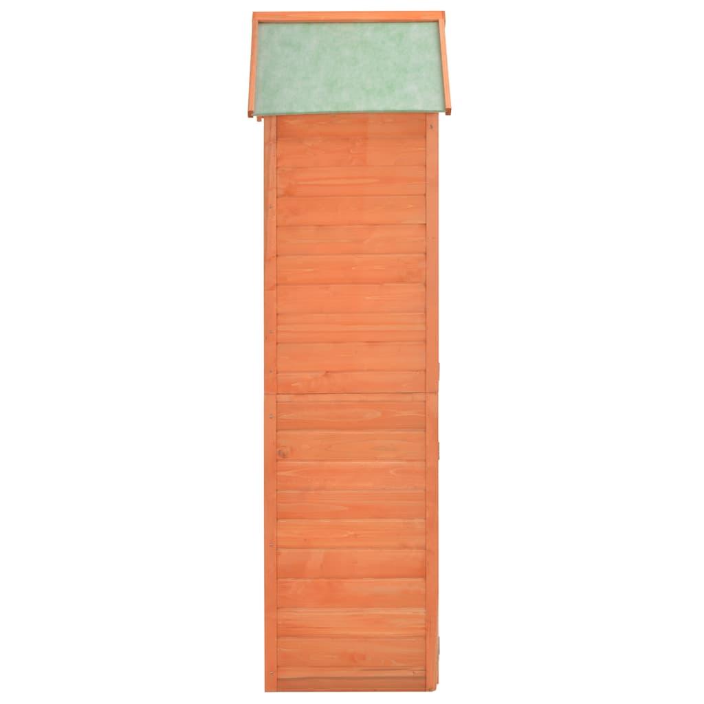 Caseta de almacenamiento de jardín de madera