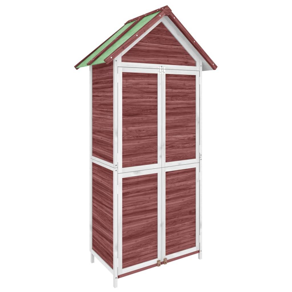 Cobertizo de madera de maciza de pino