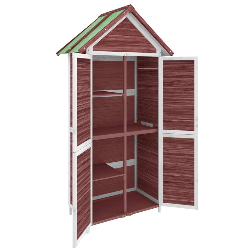 Cobertizo de madera de maciza de pino