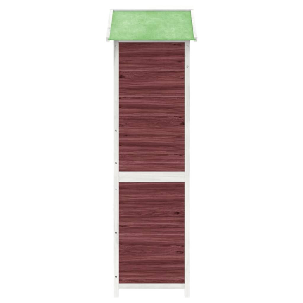 Cobertizo de madera de maciza de pino
