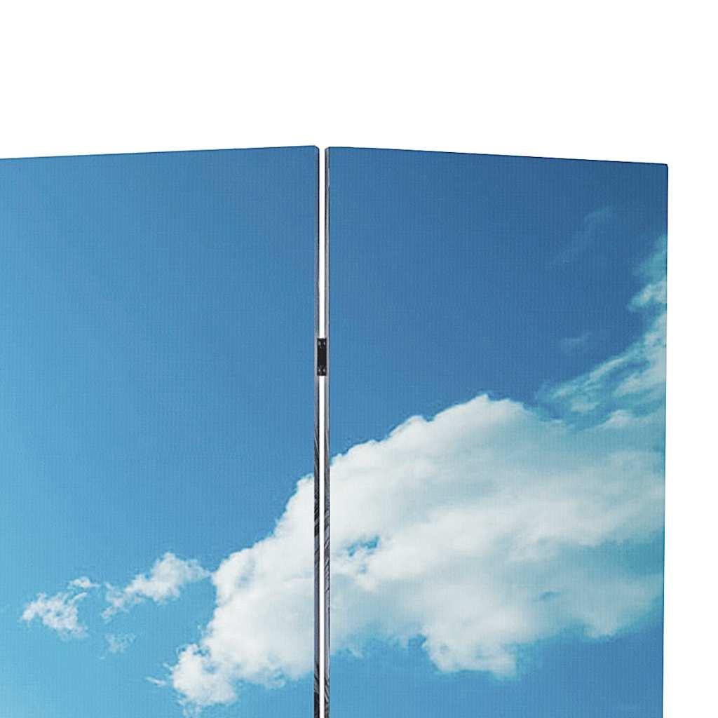 Biombo divisor plegable Playa 217x170 cm