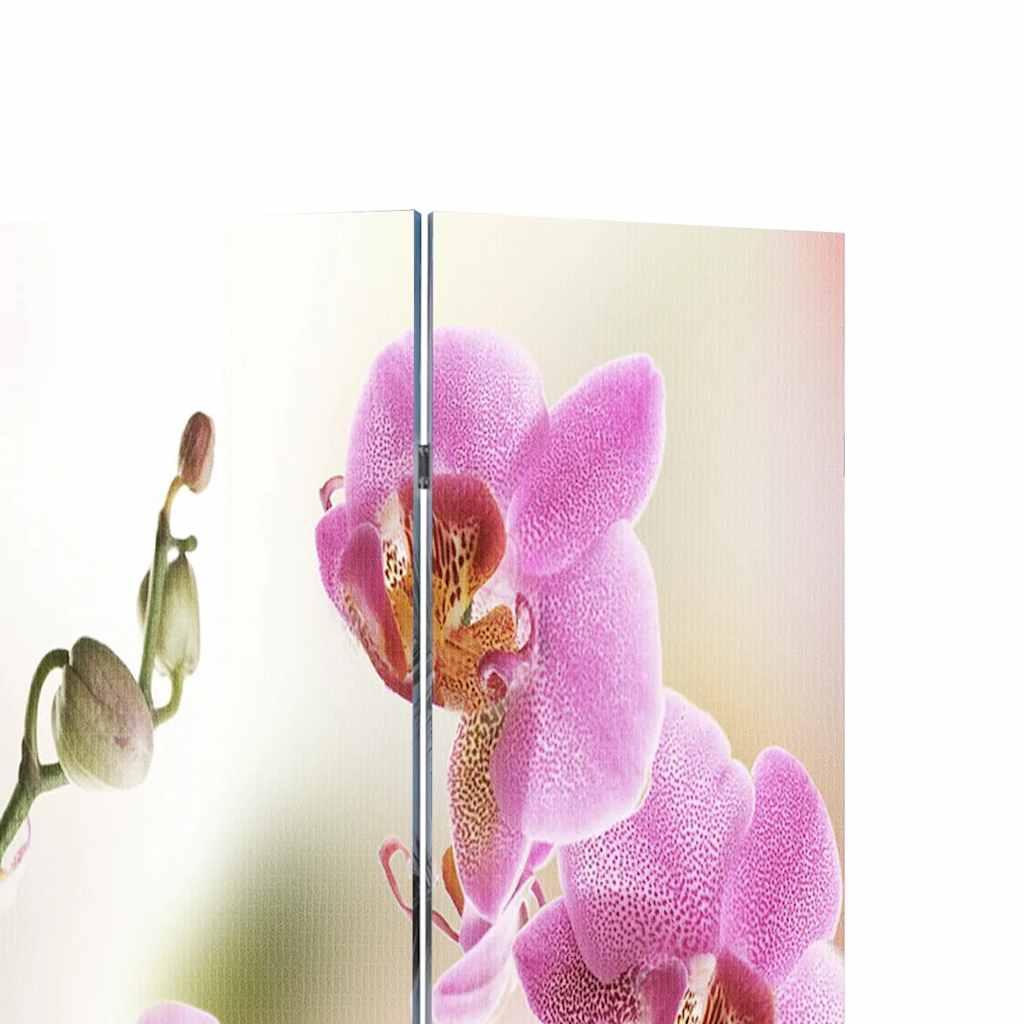 Biombo divisor plegable 200x170 cm flores