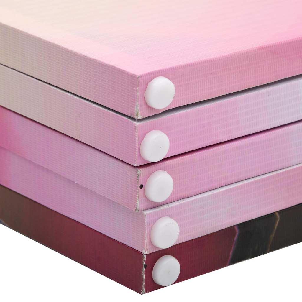 Biombo divisor plegable 200x170 cm flores