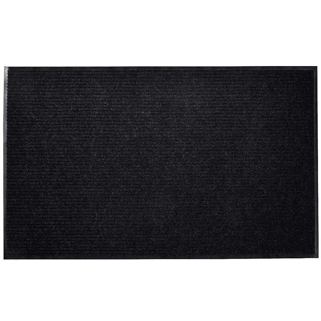Felpudo negro 120 x 180 cm PVC