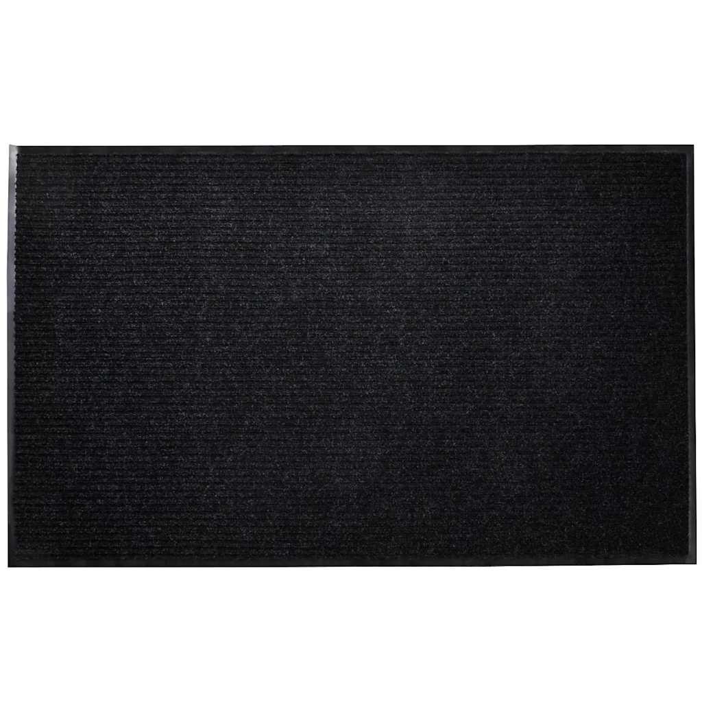 Felpudo negro 120 x 180 cm PVC