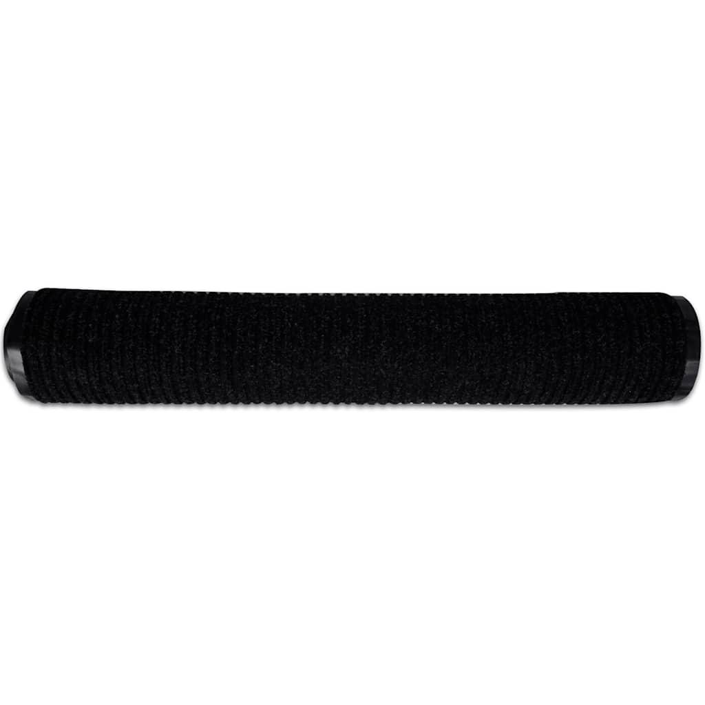 Felpudo negro 120 x 180 cm PVC
