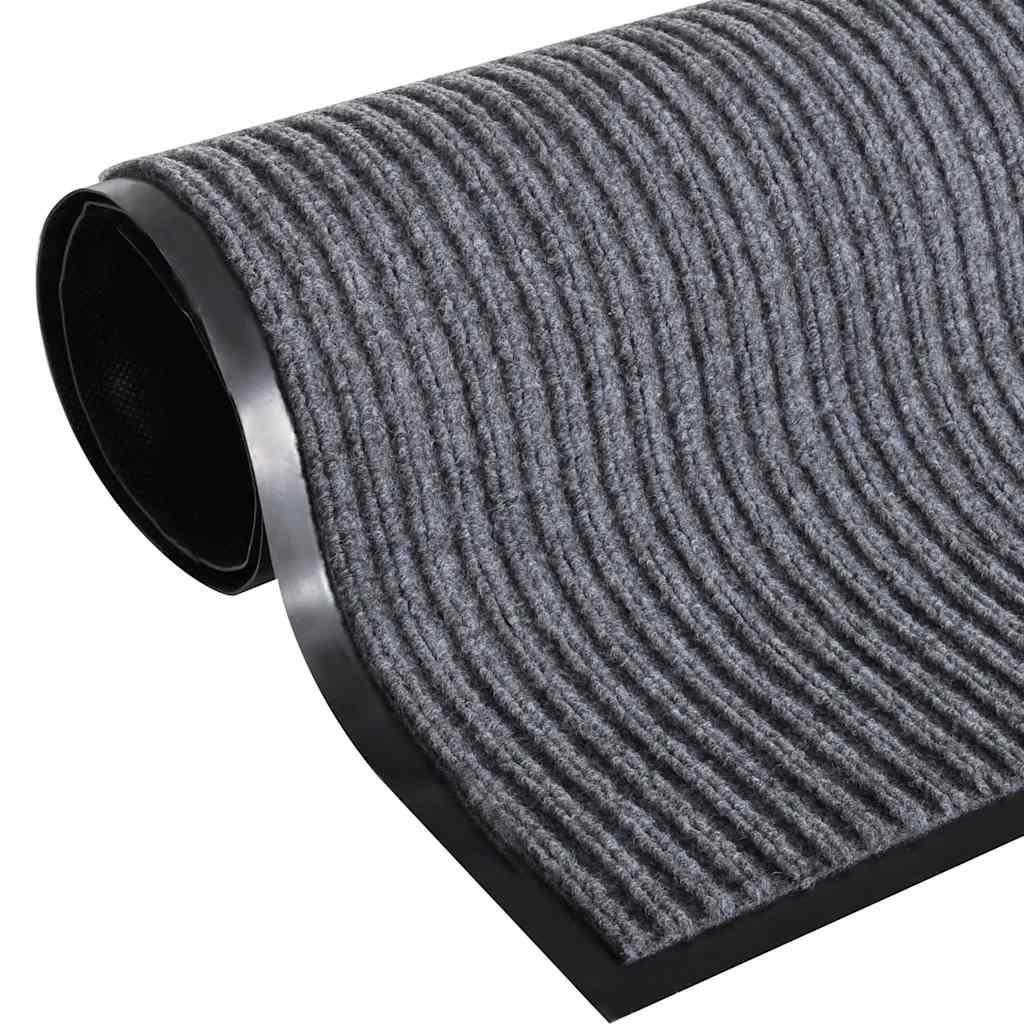 Felpudo negro 120 x 180 cm PVC