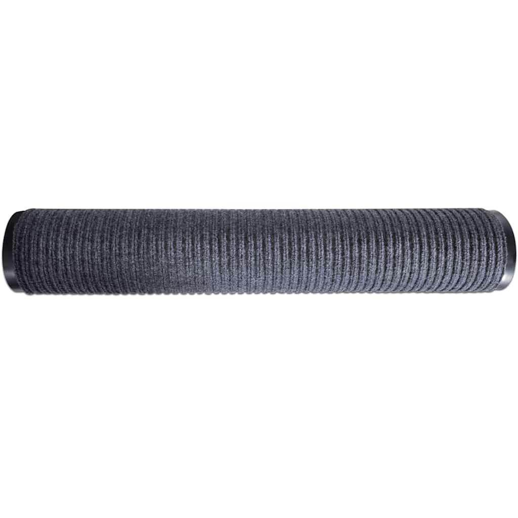 Felpudo negro 120 x 180 cm PVC