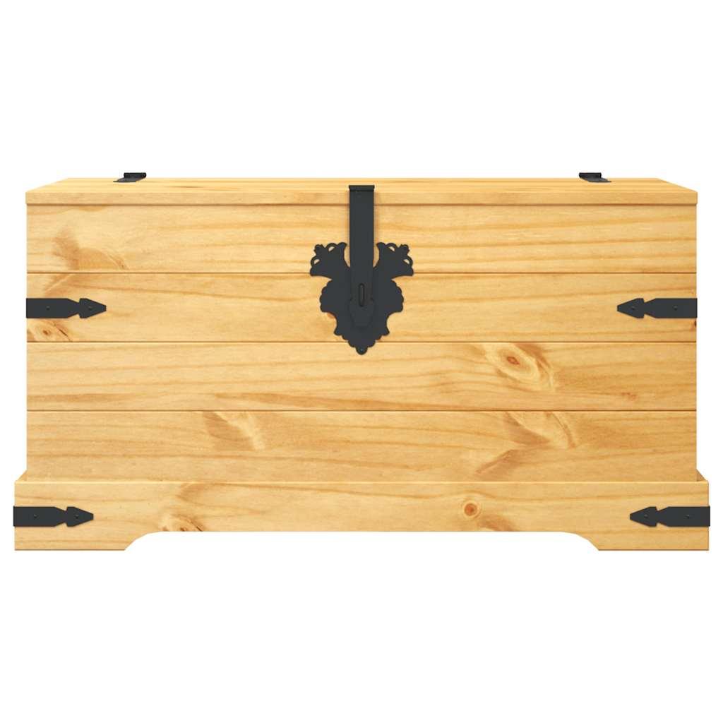 Baúl de almacenaje Corona Range de pino mexicano 91x49,5x47 cm