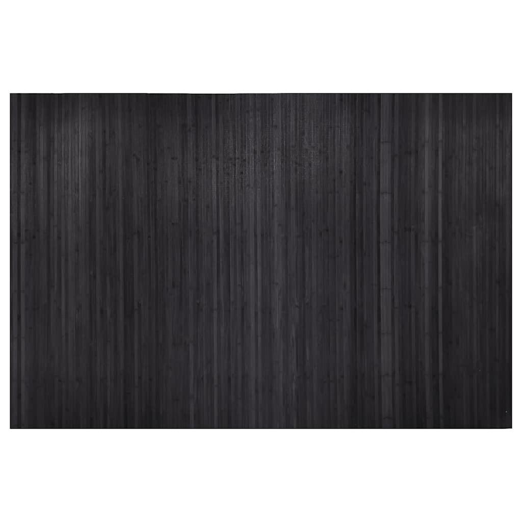 Biombo divisor de bambú color natural claro ancho 400 cm alto 165 cm