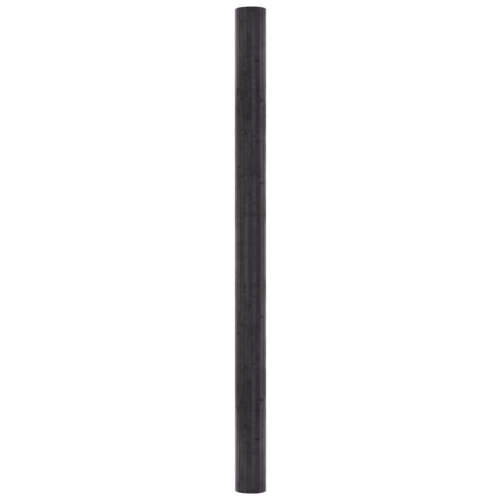 Biombo divisor de bambú color natural claro ancho 400 cm alto 165 cm