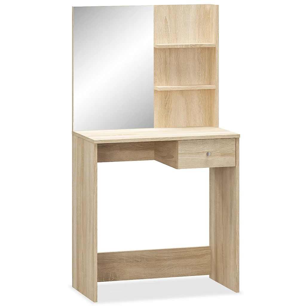 Tocador de madera de ingeniería 75x40x141 cm