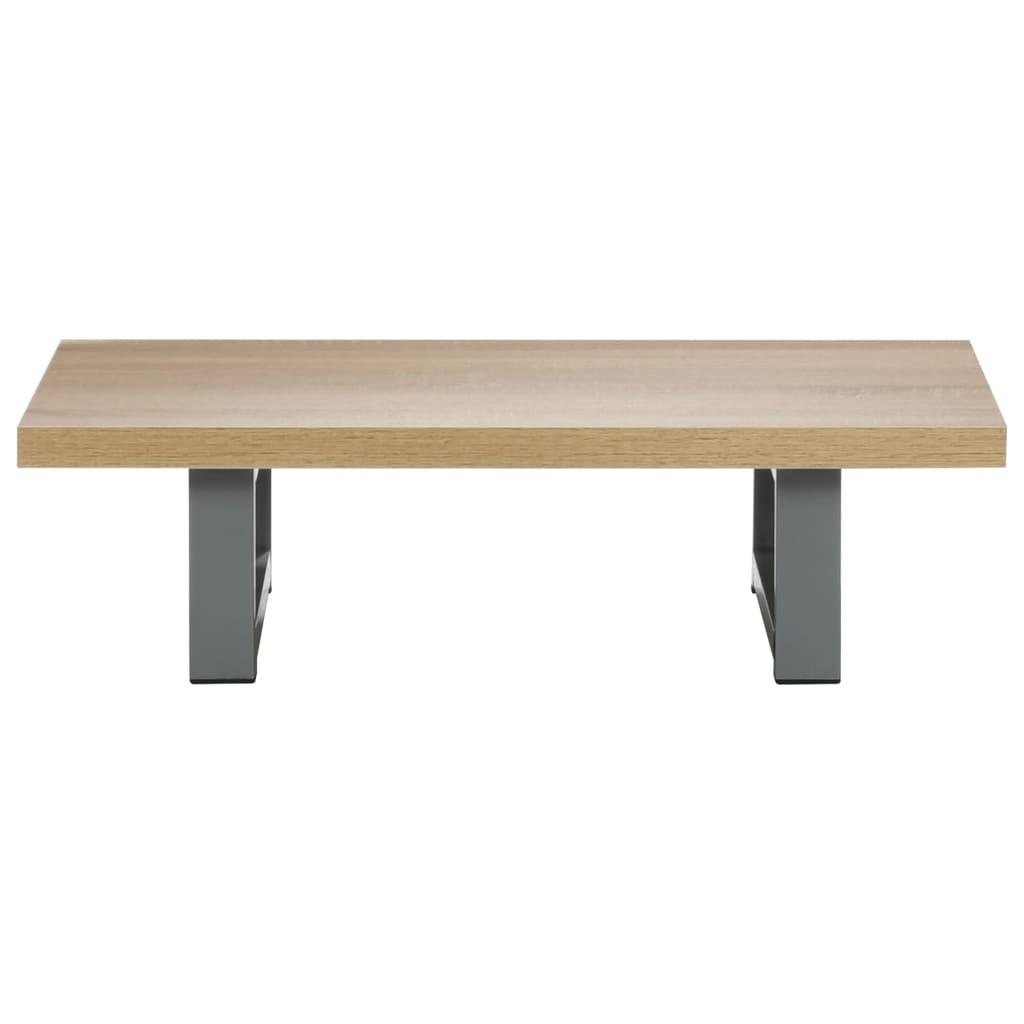 Mueble de Cuarto de Baño Marrón y Negro 38 x 33,5 x 160 cm