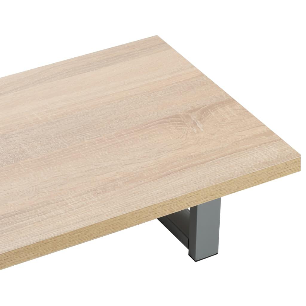 Mueble de Cuarto de Baño Marrón y Negro 38 x 33,5 x 160 cm