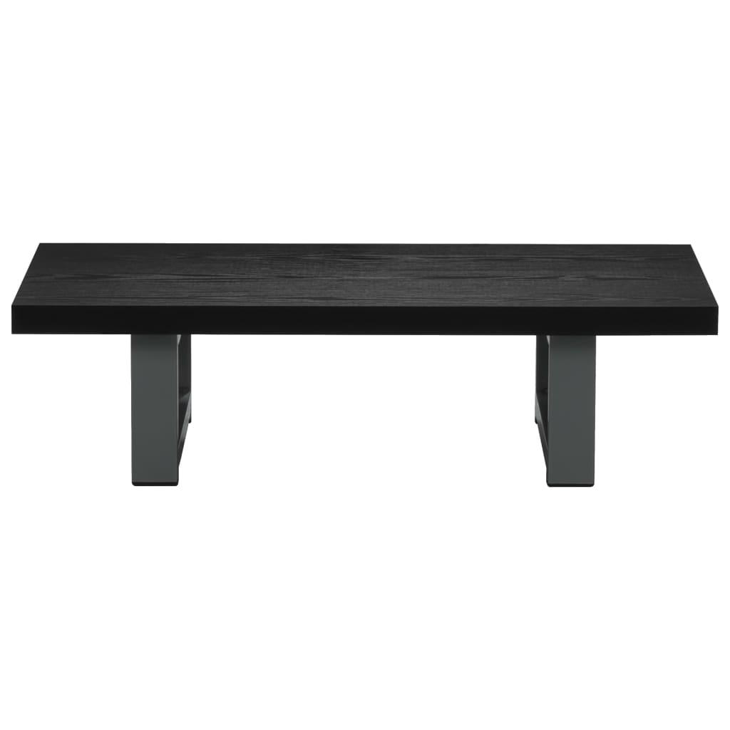 Mueble de Cuarto de Baño Marrón y Negro 38 x 33,5 x 160 cm