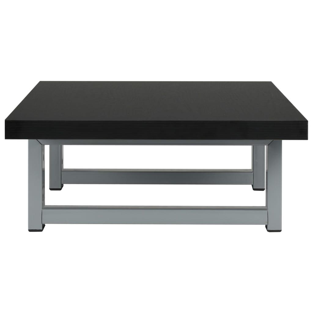 Mueble de Cuarto de Baño Marrón y Negro 38 x 33,5 x 160 cm